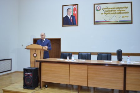 Kürdəmir şəhər İnzibati Ərazi Dairəsi üzrə nümayəndəsinin hesabat yığıncağı keçirilib