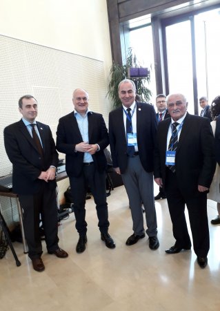 Akademik Vaqif Fərzəliyev Tbilisi şəhərində ezamiyyətdə olub