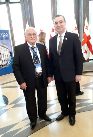 Akademik Vaqif Fərzəliyev Tbilisi şəhərində ezamiyyətdə olub