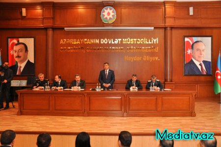 Nərimanovda birinci rübün yekunları ilə bağlı iclas
