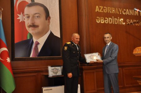 Azərbaycan Polisinin 100 illik yubileyi münasibətilə Nərimanov Rayon İcra Hakimiyyətində tədbir keçirilib.
